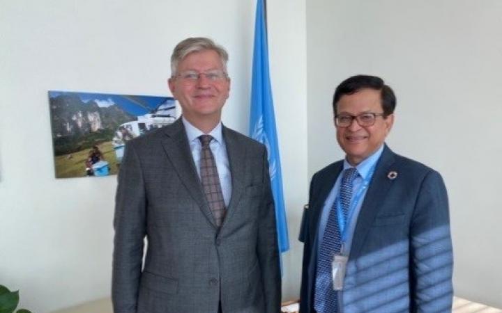 Meeting with SG for Peacekeeping Operations Mr. Jean-Pierre Lacroix