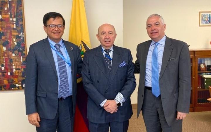 Permanent Representative of Ecuador to the United Nations, Ambassador Luis Gallegos