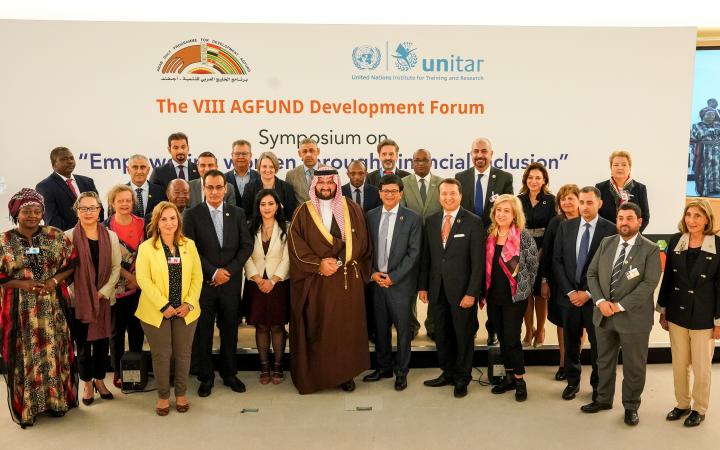 UNITAR Co-Hosts the VIII AGFUND Development Forum on “Empowering Women Through Financial Inclusion”