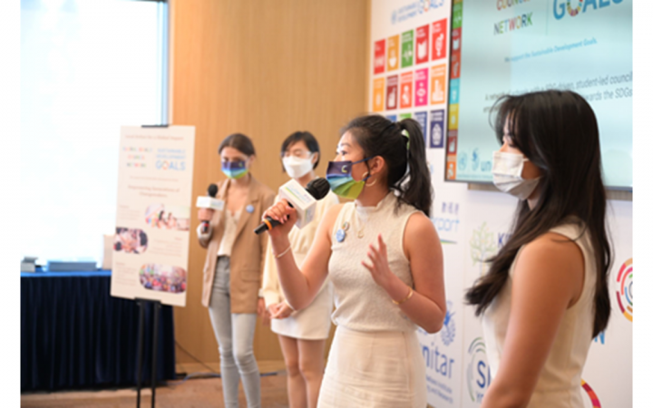 Global Goals Council Network team members: Romina Philips, Mira Chan, Bella Li, Lara Noguchi