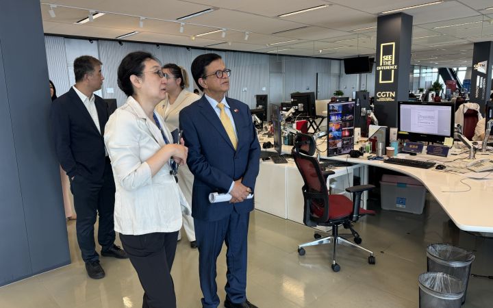 UNITAR Executive Director Meets China Global Television Network Leadership UNITAR Executive Director Meets China Global Television Network Leadership