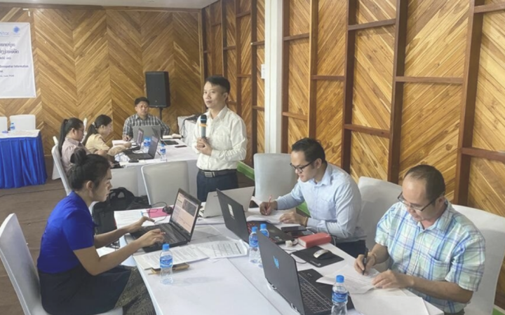 UNOSAT training in Lao PDR