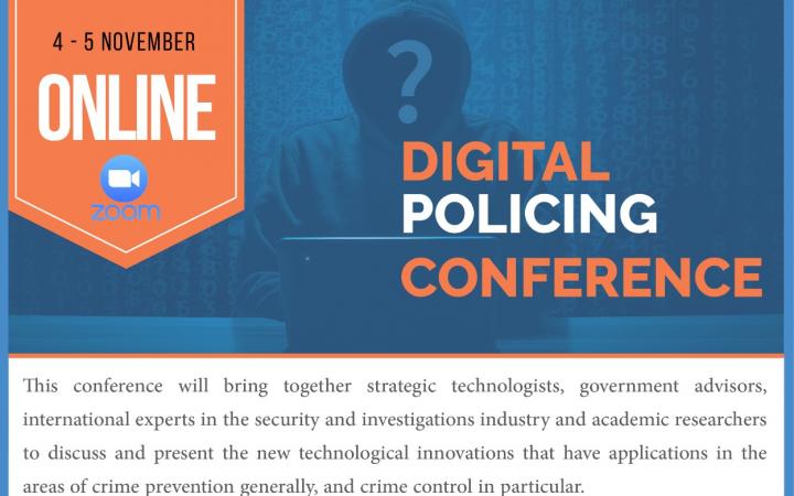Flyer for Digital Policing Conference