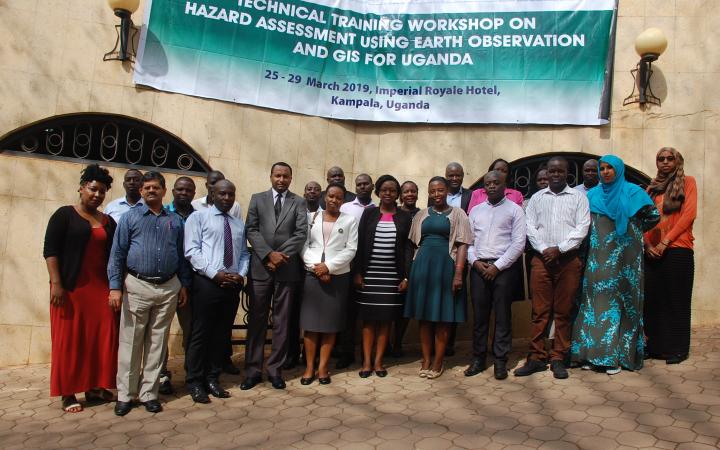 GIS technical training in Uganda