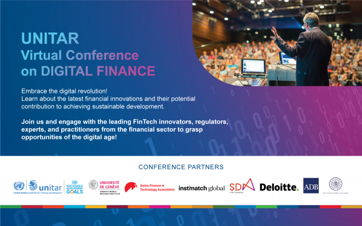 UNITAR Virtual Conference on Digital Finance Poster