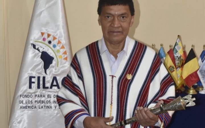 newly elected Technical Secretary for the Development of the Indigenous People’s Villages  of Latin America and the Caribbean
