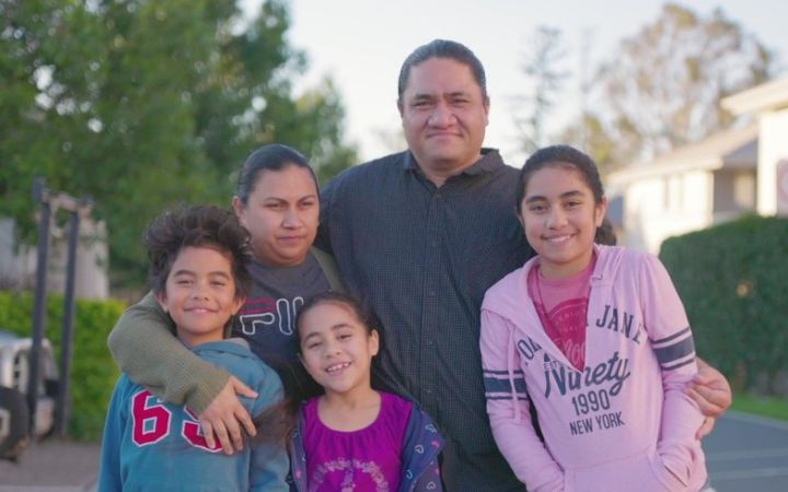 Anzonetta and Jared pose with their children born after the Tsunami Anzonetta and Jared pose with their children born after the Tsunami