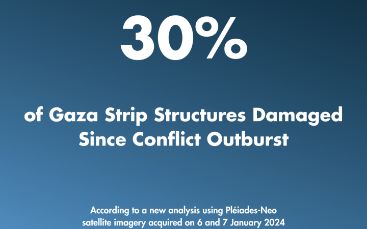 A New Satellite Imagery Analysis Reveals 30% of Gaza Strip Structures Damaged