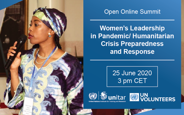 Women’s Leadership in Pandemic/ Humanitarian Crisis Preparedness and Response - Online Summit Women’s Leadership in Pandemic/ Humanitarian Crisis Preparedness and Response - Online Summit