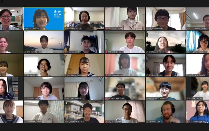 UNITAR Hiroshima Youth Ambassadors UNITAR Hiroshima Youth Ambassadors