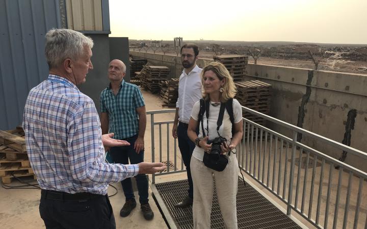 Partners visiting Djibouti refugee camps