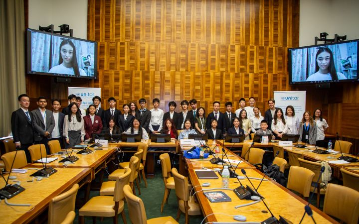 Participants joining study visits to UN agencies. Participants joining study visits to UN agencies.