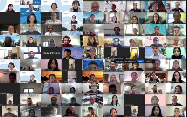 The Inaugural Webinar of Leaders for a Free and Open Indo-Pacific: Sea and Human Security Group photo from the inaugural webinar of Leaders for a Free and Open Indo-Pacific: Sea and Human Security