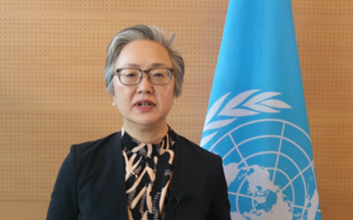Ms. Mihoko Kumamoto, UNITAR Division for Prosperity Director Ms. Mihoko Kumamoto, UNITAR Division for Prosperity Director
