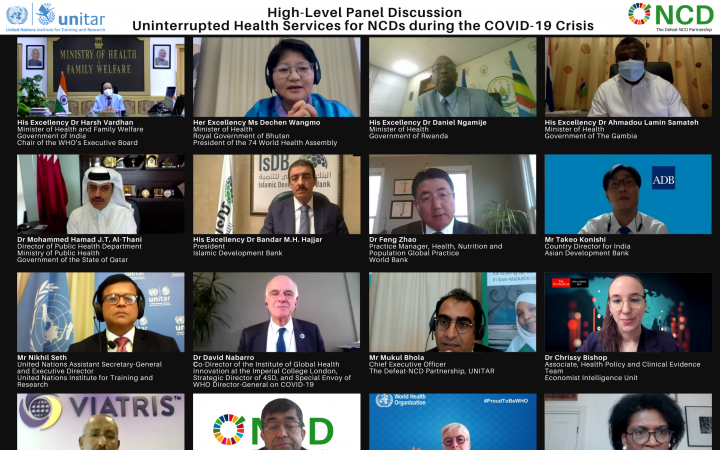 High-level Panel Calls on Immediate Action on Non-Communicable Diseases to Mitigate the Impact of COVID-19