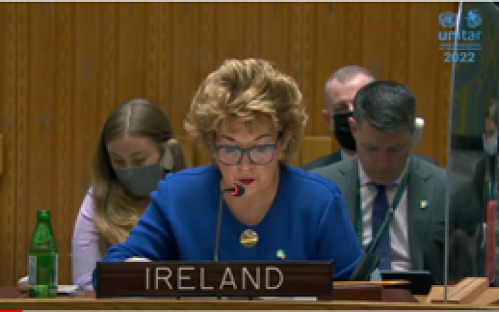 Ms. Geraldine Byrne Nason, Ambassador of Ireland to the UN