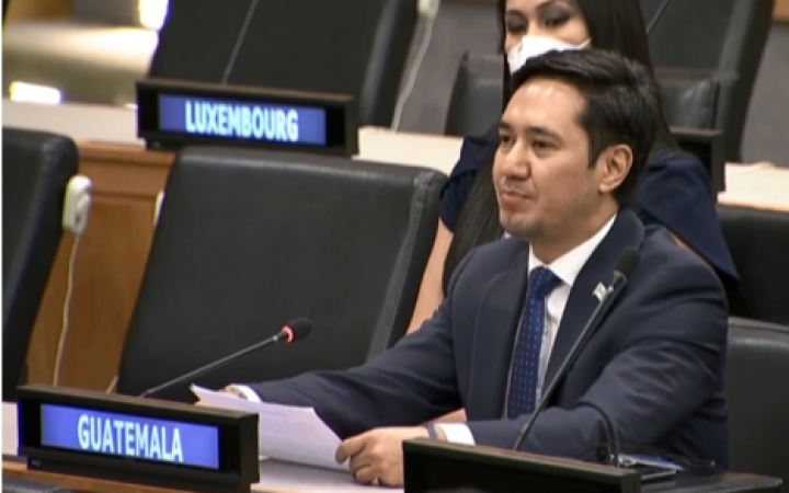 the Permanent Representative of Guatemala, Ambassador Luis Lam Padilla