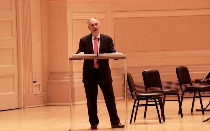 Sir Clive Gillinson, Executive and Artistic Director of Carnegie Hall