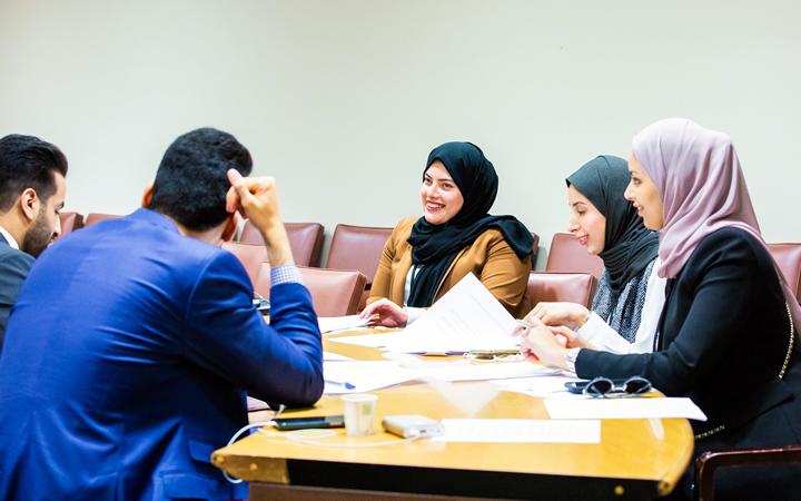 the Negotiation training for Qatar Diplomats