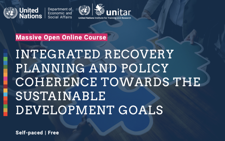 UNDESA - UNITAR Integrated Recovery Planning course