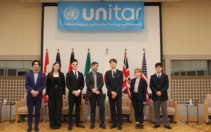 UNITAR Hiroshima G7 Youth Summit Panellists