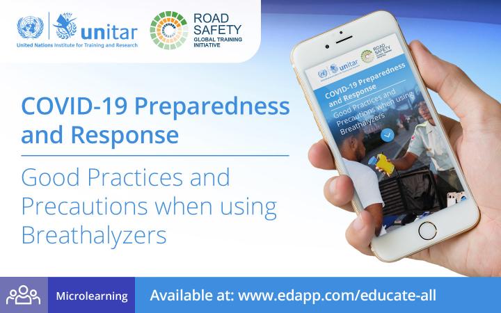 COVID-19 PREPAREDNESS AND RESPONSE: GOOD PRACTICES AND PRECAUTIONS WHEN USING BREATHALYZERS