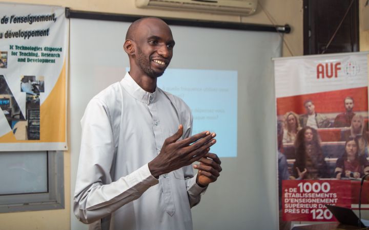 Mohamadou Bello, educator and UNITAR alum from Cameroon