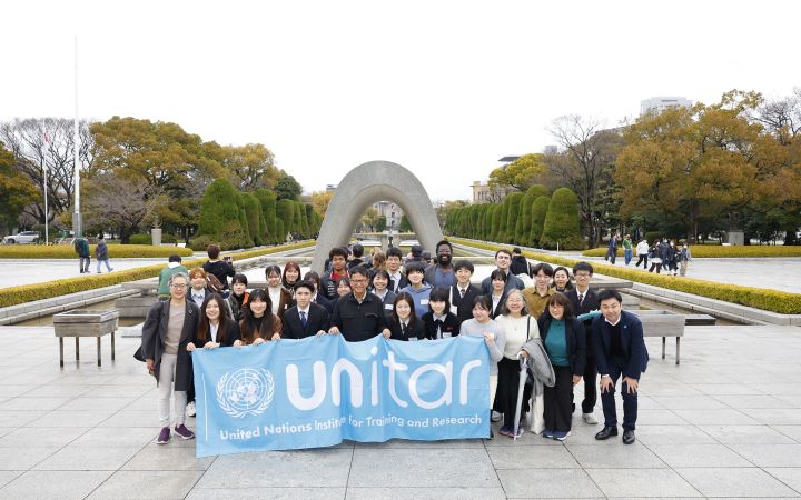 Hiroshima Peace Walk- UNITAR Executive Director Nikhil Seth and Youth
