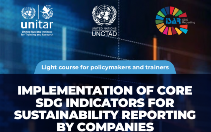 Implementation of core SDG indicators for sustainability reporting by companies