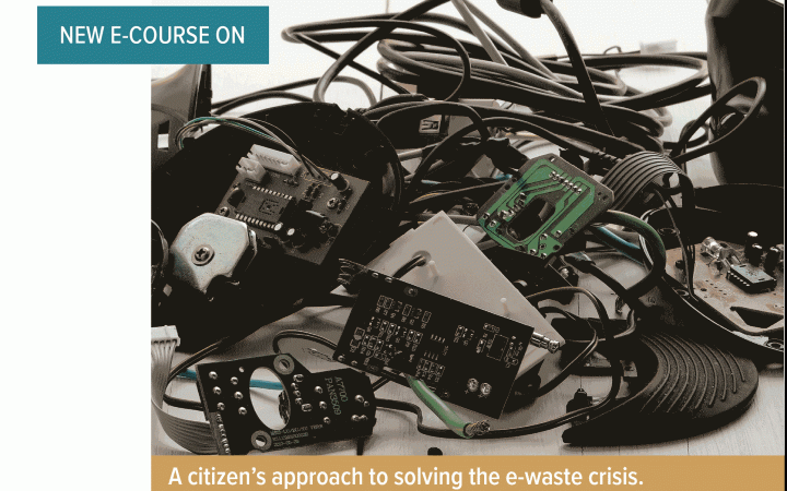 online course on e-waste