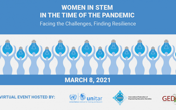 Virtual conference, Women in STEM in Time of the Pandemic – Facing Challenges, Finding Resilience
