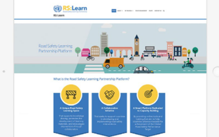ROAD SAFETY LEARNING AND PARTNERSHIP PLATFORM 'RS:LEARN' ROAD SAFETY LEARNING AND PARTNERSHIP PLATFORM 'RS:LEARN'