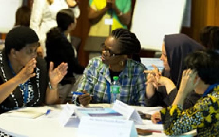 The Women’s Leadership Programme holds it first workshop during the WMO Congress