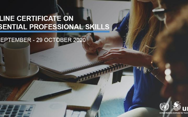 Online Certificate on Essential Professional Skills 