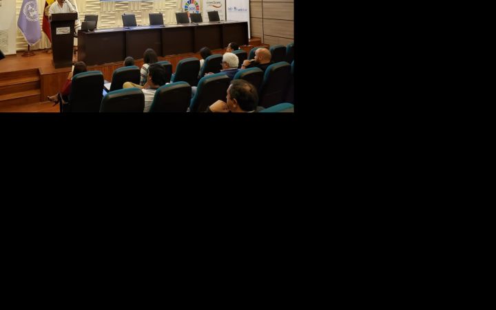 Mr. Edwin Mino, Executive Director of CIFAL Quito, giving a keynote address during the dialogue on “Gender Equality and Equal Opportunities” Edwin Mino, Executive Director of CIFAL Quito, Gender Equality and Equal Opportunities”