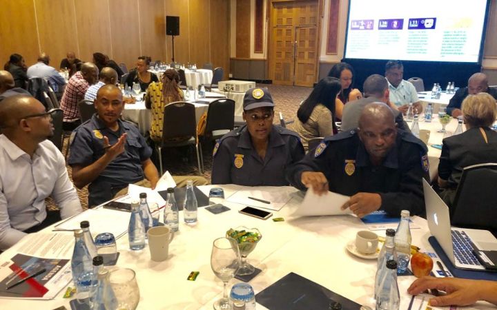 Conference participants during best practice exchange session Conference participants during best practice exchange session