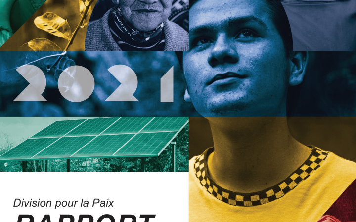 Division for Peace's 2021 Annual Report (French)
