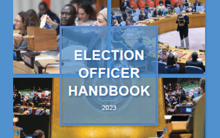 UNITAR Election Officer Handbook 2023
