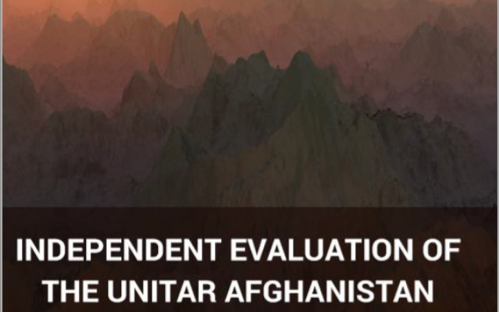 Independent Evaluation of the Afghanistan Fellowship Programme 