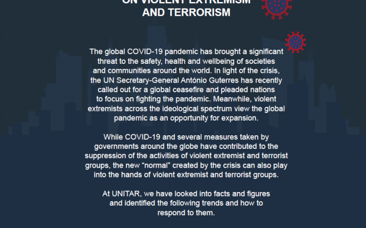 Impact of COVID-19 on Violent Extremism and Terrorism