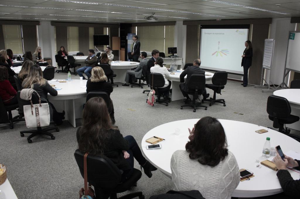 Working groups during the Business Workshop for Businesses