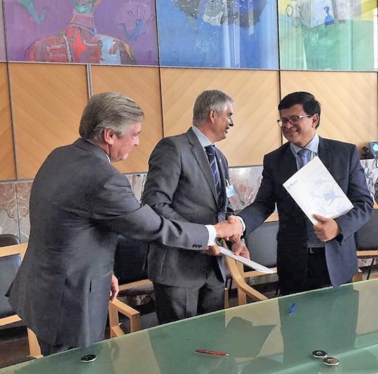 UNITAR and RACE signed a collaborative agreement