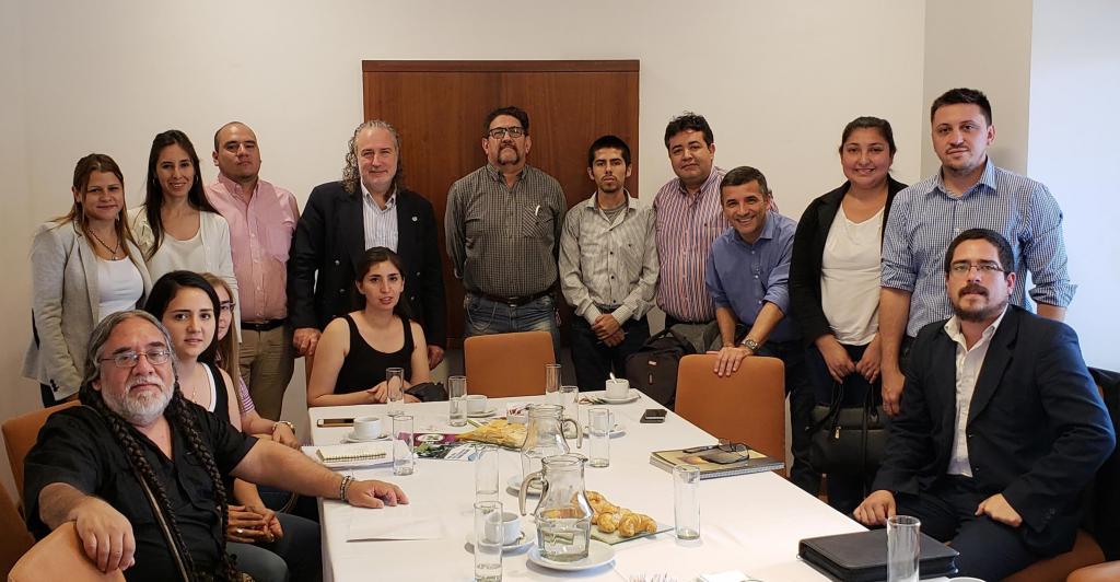 Participants at the Socio-environmental conflict workshop