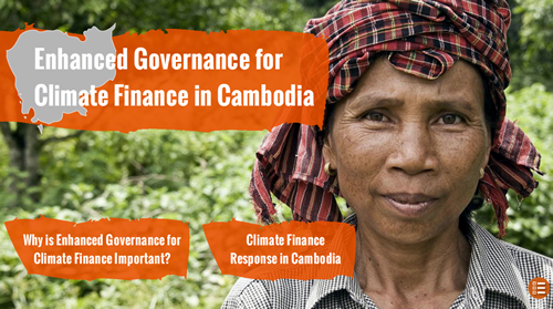 enhanced governance for climate finance in Cambodia