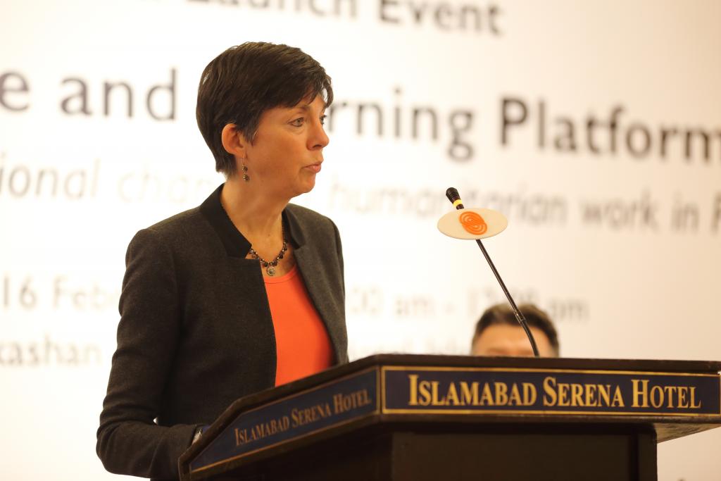 The Head of DFID Pakistan, Ms. Joanna Reid