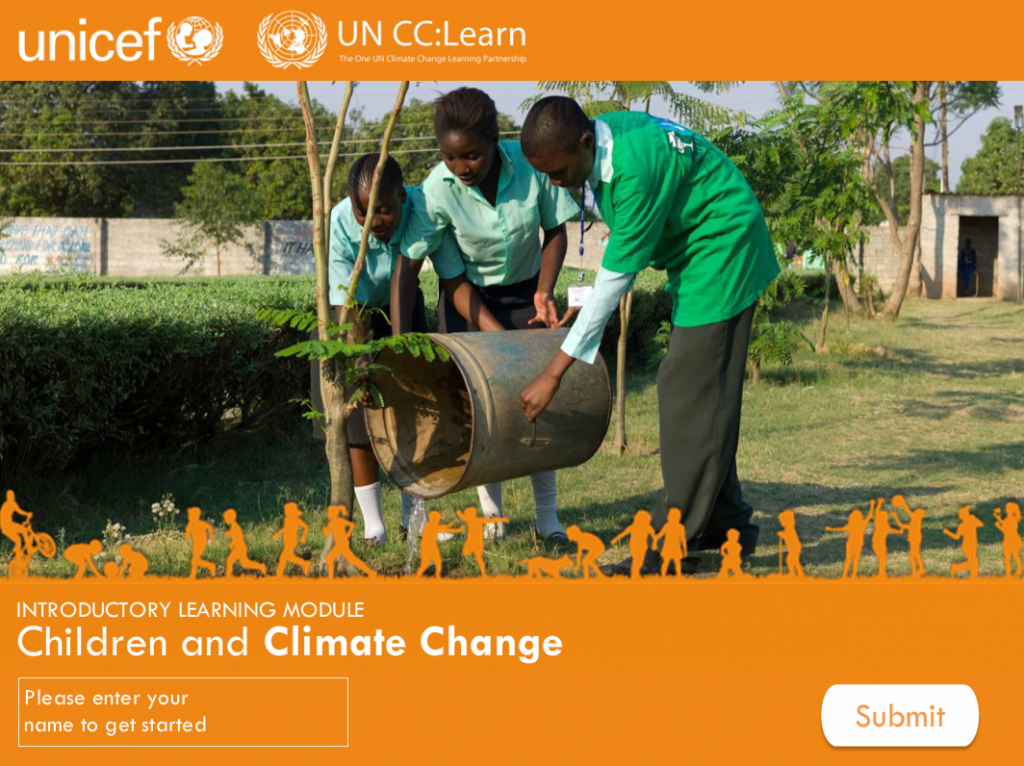 Specialized Module on Children and Climate Change